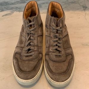Santoni Suede Sneakers